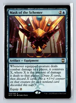 Mask of the Schemer 28 Regular Commander: Streets of New Capenna MTG NM - Image 1