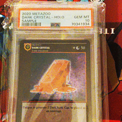 MetaZoo Dark Crystal Artifact Holo Sample 2020 Card 0/50 PSA 10 MetaZoo - Image 1