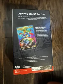 2026 MAGIC THE GATHERING MARVEL SUPER HEROES AVENGERS ASSEMBLE COMMANDER DECK - Image 2