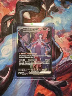 Pokemon TCG Team Rockets Mewtwo EX 231/182 Full Art Destined Rivals Pack Fresh - Image 1