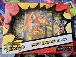 Mega Emboar Ex Box - Brand New & Sealed - English Pokemon TCG - Image 1
