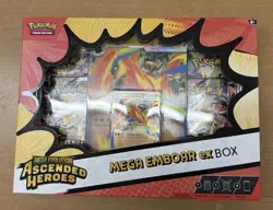 Mega Emboar Ex Box - Brand New & Sealed - English Pokemon TCG - Image 1