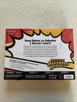 Pokemon TCG Mega Emboar Ex Box Brand New & Sealed English - Image 2