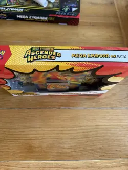 Pokemon TCG Mega Emboar Ex Box Brand New & Sealed English - Image 2