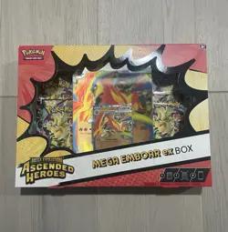 Pokemon TCG Mega Emboar Ex Box Brand New & Sealed English - Image 1