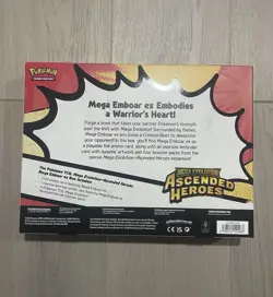 Pokemon TCG Mega Emboar Ex Box Brand New & Sealed English - Image 2
