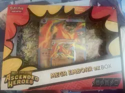 Pokemon TCG Mega Emboar Ex Box Brand New & Sealed English - Image 1