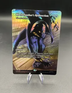 Wizards of the Coast MTG Black Panther's Redirection Marvel Mythic 0058 Foil - Image 1