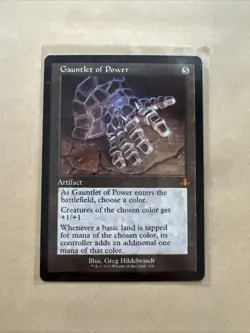 MTG Gauntlet of Power DMR 378 M NM Regular Retro Frame - Image 2