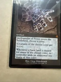 MTG Gauntlet of Power DMR 378 M NM Regular Retro Frame - Image 3