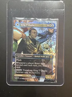 MTG Marvel Super Heroes - King T'Challa / Black Panther Hope Enduring #0346 - Image 1