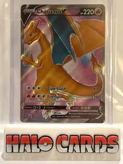 PACK FRESH Charizard V ULTRA RARE PROMO Pokemon SWSH050 Champion's Path Holo T - Image 1
