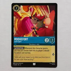 Roquefort 172/204 Disney Lorcana Reign of Jafar Regular Uncommon Card NM - Image 1