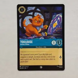 Toulouse 165/204 Disney Lorcana Archazia's Island Regular Common Card NM - Image 1