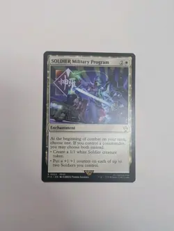 MTG - SOLDIER Military Program - Commander: Final Fantasy NM/M Condition - Image 1