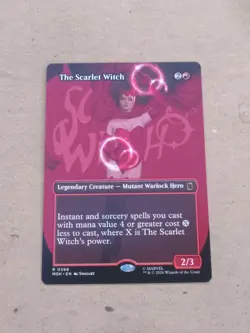 The Scarlet Witch (Borderless) Marvel Super Heroes Regular - Image 1