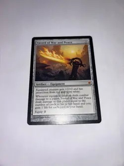 Sword of War and Peace - New Phyrexia - 2011 - Free Bonus Card Included!!! - Image 3