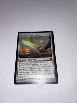 Sword of Body and Mind - Scars of Mirrodin - 2010 - Free Bonus Card Included!!! - Image 3