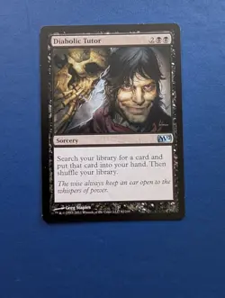 MTG Diabolic Tutor: Core Set 2012 #92 – NM - Image 1
