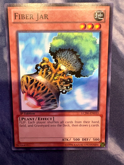 Fiber Jar - Near Mint - 1st Edition - Short Print Common - LCJW-EN033 - Yugioh - Image 1