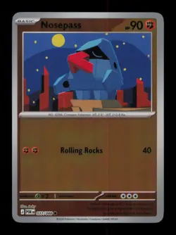 REVERSE HOLO NOSEPASS COMMON 037/088 NM POKEMON - Image 1