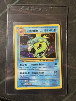Pokemon TCG Gyarados Holo Rare Evolution - Image 1