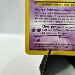 Flagadoss 43/62 2000 Wotc French Fossil Set Pokemon Card - Image 5