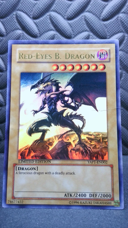 | Yugioh Red-Eyes B. Dragon YAP1-EN002 Ultra Rare Anniversary Pack HP 🔥 | - Image 2