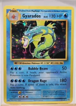 Gyarados 34/108 Holo Rare Evolutions Pokemon Holo - Image 1