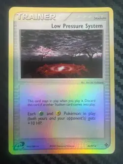 Pokemon TCG Low Pressure System EX Dragon 86/97 Reverse Holo Uncommon VLP - Image 1