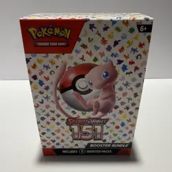 Pokemon TCG Scarlet & Violet 151 Booster Bundle Box (EMPTY, NO CARDS) - Image 1