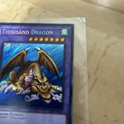 YuGiOh! - Thousand Dragon MRD-EN143 Secret Rare 25th Anniversary Edition NM - Image 3