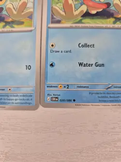 4x Froakie 020/086 Chaos Rising Pokemon Cards Playset Mega Evolutions TCG - Image 3