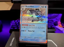 BAXCALIBUR RARE HOLO 060/193 PALDEA EVOLVED POKEMON NM - Image 1
