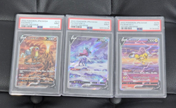 PSA 9 Entei Suicune Raikou V set VSTAR Universe SAR s12a Pokemon - Image 1
