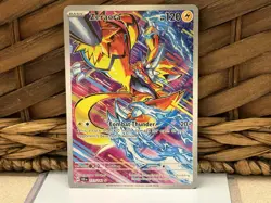 Pokemon TCG Zeraora 151/142 SV07 Stellar Crown Illustration Rare Holo - Image 1