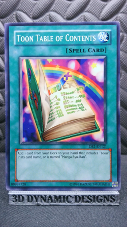 | Yugioh Toon Table of Contents DB2-EN121 Common Dark Beginning 2 NM- 🔥 | - Image 1