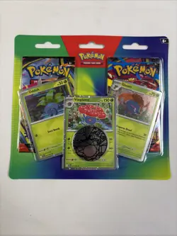 Pokemon TCG: Enhanced 2-Pack Blister - 3 Foils Oddish, Vileplume, Gloom NEW - Image 1