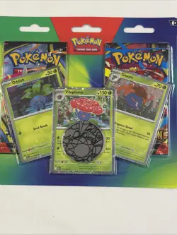 Pokemon TCG: Enhanced 2-Pack Blister - 3 Foils Oddish, Vileplume, Gloom NEW - Image 5