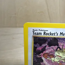 Wizards of the Coast Pokemon Card Team Rocket's Meowth 18/53 Promo Holo 40 HP - Image 3