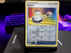 SWITCH COMMON REVERSE HOLO 144/159 CROWN ZENITH POKEMON NM - Image 1
