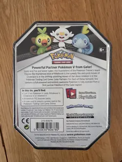 Pokemon TCG Galar Partners Tin Inteleon V Burning Shadows Steam Siege New Sealed - Image 2