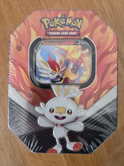 Pokemon TCG Galar Partners Tin Cinerace V Burning Shadows Steam Siege New Sealed - Image 1