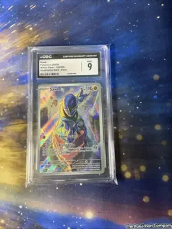 Pokemon Sawk 130/086 IR CGC MINT 9 - Image 1