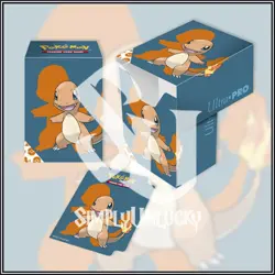 Pokemon TCG: OFFICIAL ULTRA PRO CHARMANDER DECK BOX - Image 1
