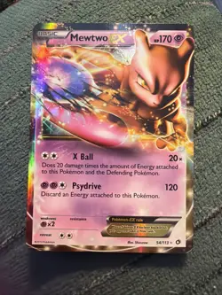 Pokemon TCG Mewtwo EX 54/113 Black & White Legendary Treasures - Image 1