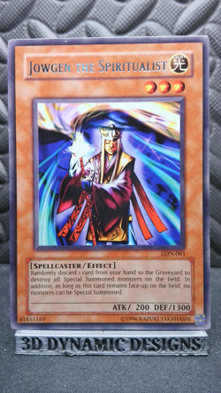 | Yugioh Jowgen the Spiritualist LON-061 Rare Labyrinth Of Nightmare NM- 🔥 | - Image 1