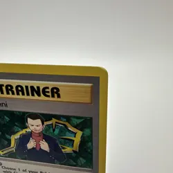 Pokemon Giovanni #104/132 Non-Holo Rare Trainer - 2000 Gym Challenge - Near Mint - Image 2