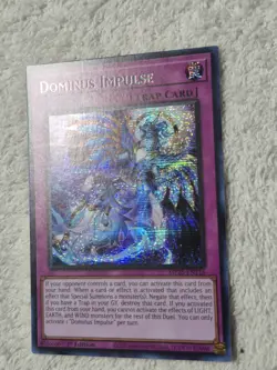 Yugioh TCG Dominus Impulse MP25-EN116 2025 Mega-Pack 1st Edition Prismatic Rare - Image 1