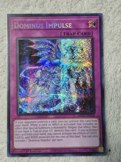 Yugioh TCG Dominus Impulse MP25-EN116 2025 Mega-Pack 1st Edition Prismatic Rare - Image 2